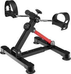 Мини велотренажер Bradex SF 0830, с регулируемой высотой, черно-красный