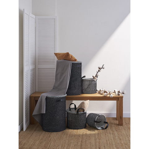 Корзина для хранения Sustainable collection, 11 л, черная