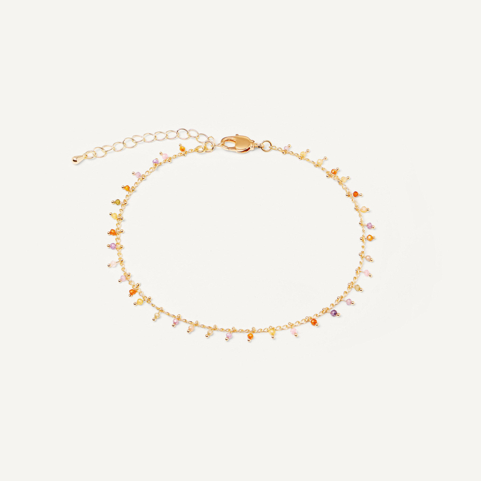 

Анклет Multi Quartz Chain Anklet - Gold