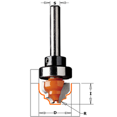 Фреза S=8 D=34,9x18,5 R=6,35 CMT 965.303.11B