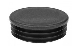 Заглушка 42 мм для металл. труб круглая пластик