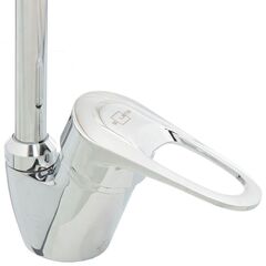 Смеситель для кухни, Solone, гибк излив, с картриджем, хром, LOP4-B043