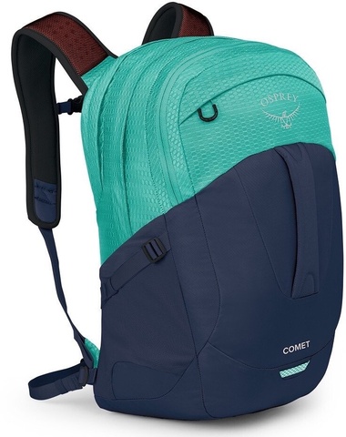 Картинка рюкзак городской Osprey comet 30 Reverie Green - 1