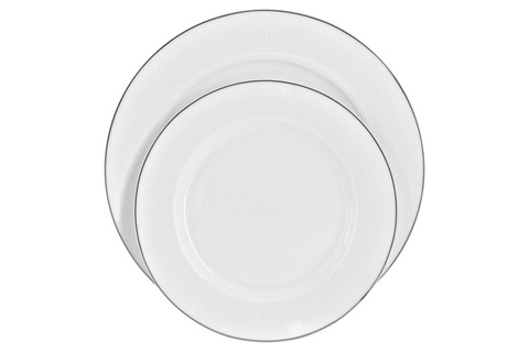 Обеденный сервиз Anna Lafarg Emily Айвори 27 предметов на 6 персон