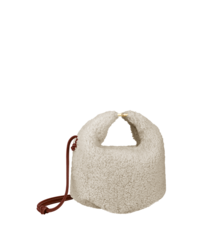 Сумка Polene Béri EDITION ECRU SHEARLING
