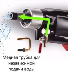 Дрель алмазного бурения JINDU Z1Z6166