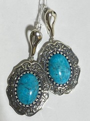 Любава (серьги  из серебра)