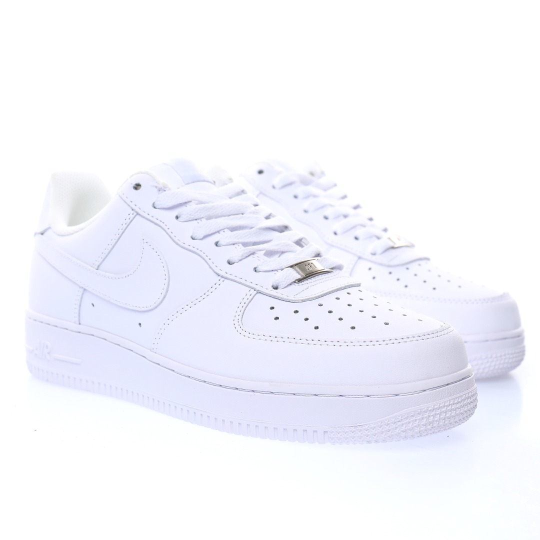 white nike air force ones low top