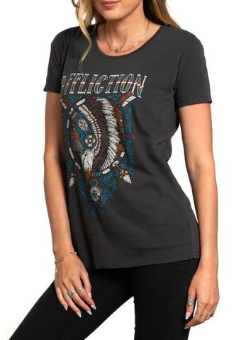 Affliction | Футболка женская PECHANGA AW25689 слева