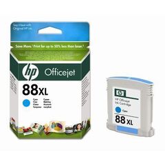 Картридж HP C9391A (№88XL) cyan - голубой картридж увеличенной ёмкости для Hewlett-Packard OfficeJet Pro K550, K5400,  L7580, L7680, L7780. Ресурс: 1980 стр. Объем 19 ml