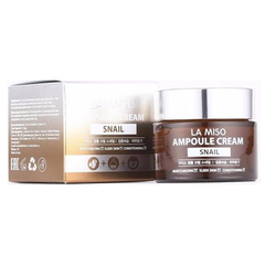 La Miso Крем ампульный с экстрактом слизи улитки - Ampoule cream snail, 50г