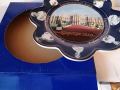 Тарелки с видами Петербурга  от 10 до 20 см. Фарфор