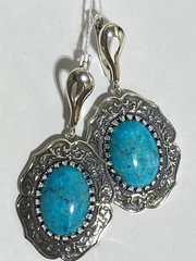 Любава (серьги  из серебра)