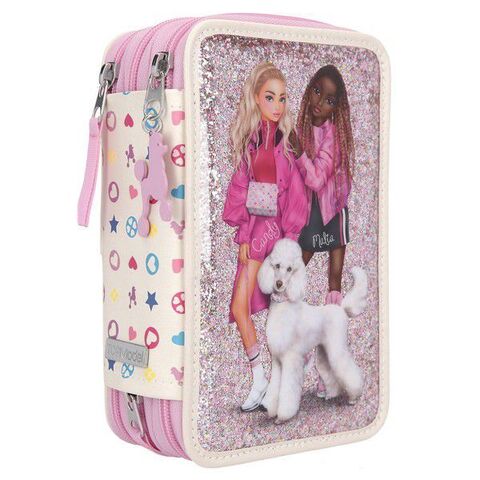 TOPModel Triple Pencil Case BLING BLING