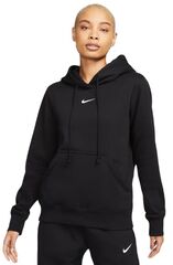 Женская теннисная куртка Nike Sportwear Phoenix Fleece Hoodie - black/sail