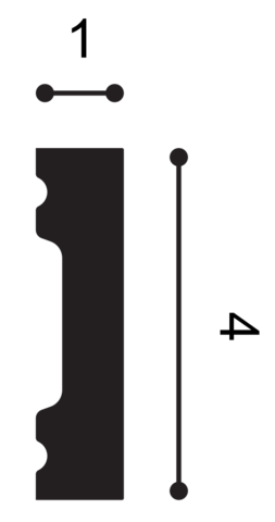 Плинтус SX162
