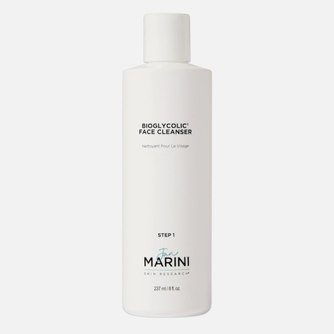 JAN MARINI Bioglycolic Face Cleanser Очищающая эмульсия на основе гликолевой кислоты для выравнивания тона и рельефа кожи, 237 мл