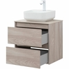 Aquanet 287884 Тумба Nova Lite 60 2 ящ. цв. орех светлый (287884)