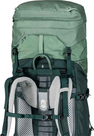 Картинка рюкзак туристический Deuter Aircontact Lite 60+10 SL aloe-forest - 5