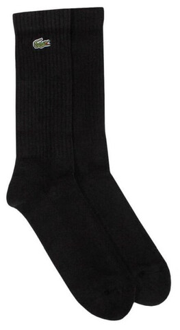 Носки теннисные Lacoste SPORT High-Cut Stretch Cotton Socks 1P - black