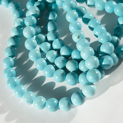 Туркенит (имитация бирюзы), 10мм, шар