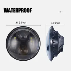 Фара Aurora 7" головного света ALO-M-1C