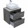 Aquanet 287889 Тумба Nova Lite 60 2 ящ. цв. дуб серый (287889)