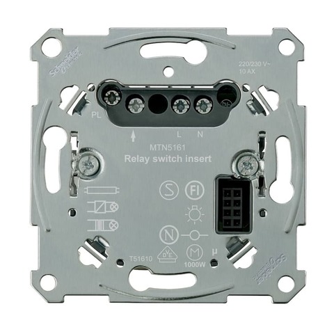 Механизм универсального реле, 1 канал PlusLink. Merten D-Life System Design. MTN5161-0000