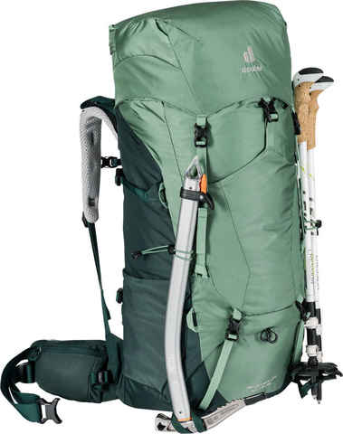 Картинка рюкзак туристический Deuter Aircontact Lite 60+10 SL aloe-forest - 6