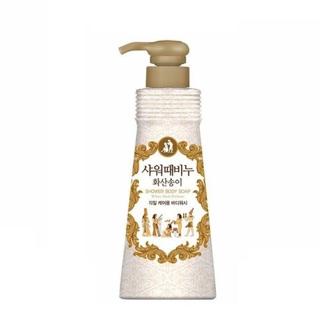 Mukunghwa White Musk Perfume Shower Body Soap гель-эксфолиант для душа с АНА-кислотами и ароматом белого мускуса