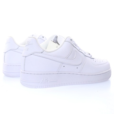 white nike force 1