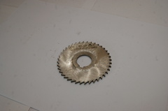 Фреза отрезная дисковая по металлу 80х2.5х22мм. z=40 А11Р3М3Ф2 СССР со шпонкой