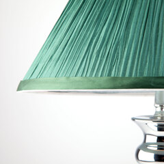 Классическая настольная лампа EUROSVET Majorka 008/1Т GR (зеленый)