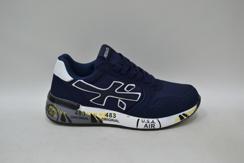 Кроссовки Fashion A 262-3 син 
