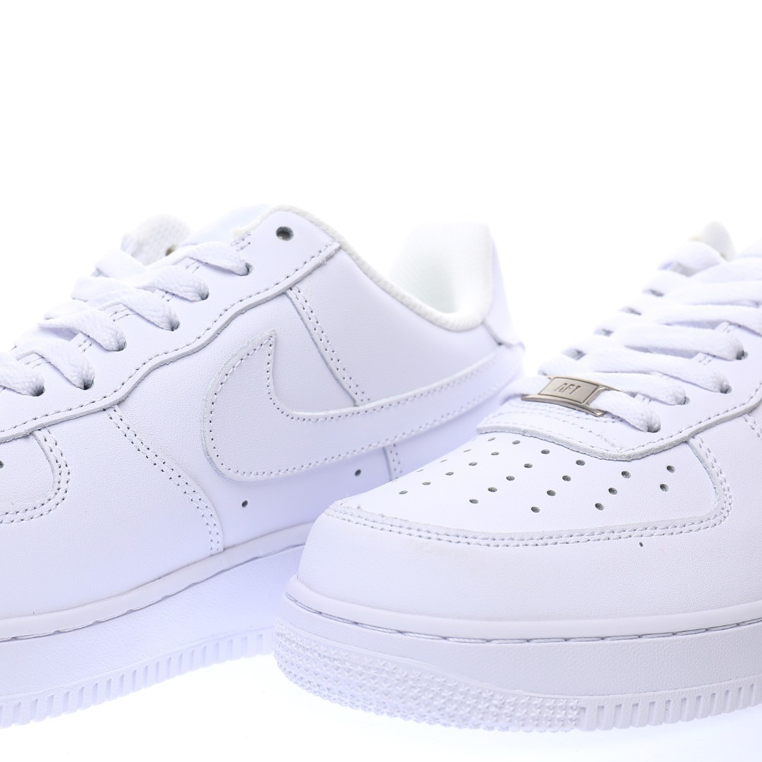 white nike air force 1 sneakers
