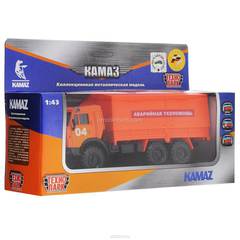 KAMAZ-4310 Emergency Technical Assistance orange 1:43 Technopark