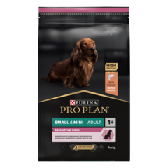 Pro Plan сухой корм для взр собак мелких пород с чувствительной кожей (лосось) 7 кг