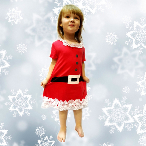 Платье детское новогоднее для девочки