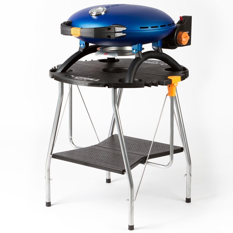 Гриль газовый O-GRILL 700T_BLUE