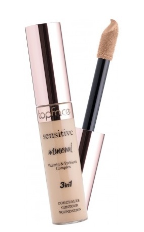 Topface Консилер минеральный 3 в 1 "Sensitive Mineral 3in1Concailer" тон 4  PT471  (12мл)
