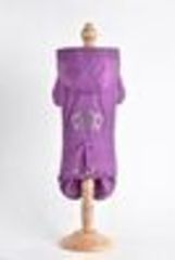 Royal Dog Дождевик флисовый со стразами фуксия размер L