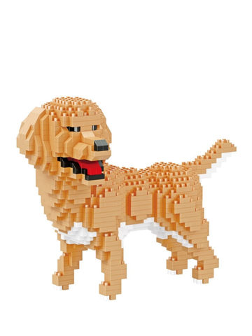 Конструктор 18243 Balody  3D из миниблоков Собака Золотистый ретривер, 824 элементов