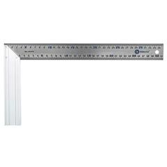 Угольник КОБАЛЬТ столярный 350 мм, нерж.сталь, алюминиевое основание (Арт. 243-615)