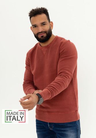 Свитшот Bowery NYC однотонный Burnt Red