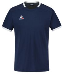 Теннисная футболка Le Coq Sportif Tennis T-Shirt Short Sleeve N°5 - Blue