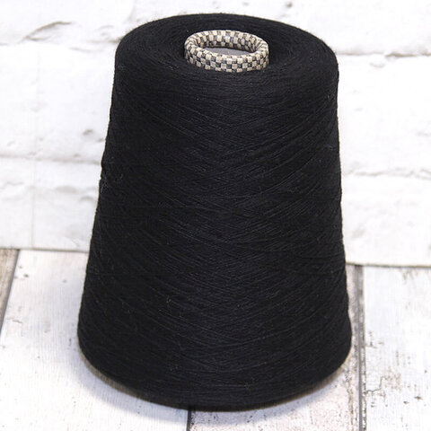Кашемир кардный CARIAGGI CASHMERE 100 2/28 черный