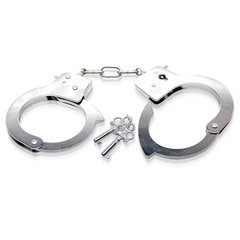 Металлические наручники Metal Handcuffs с ключиками - 