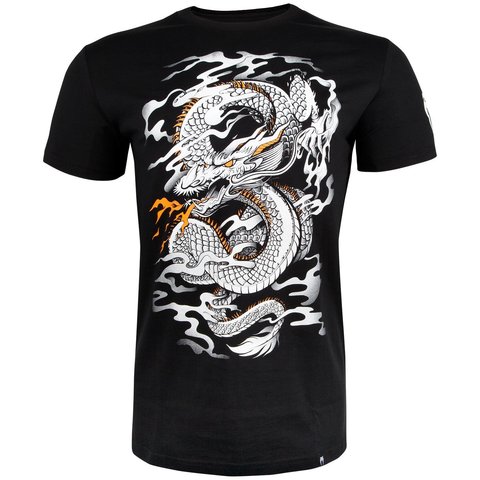 Футболка Venum Dragon's Flight T-shirt - Black/White