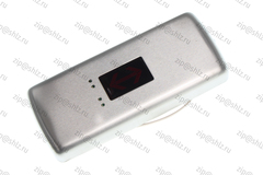 Указатель сегментный двусторонний направления движения кабины, сатинированная (шлифованная) нержавеющая сталь, УЛ11Н22052АЩУ3, 0601Щ.12.01.600А-08