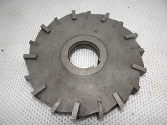 Фреза торцевая насадная 3-х сторонняя 160х22х40 со вставными разнонаправленными ножами Р18  z=18